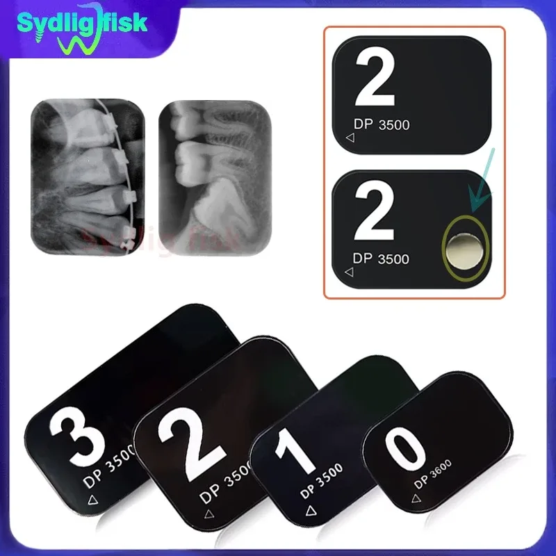 Placas de fósforo de rayos X dentales, Sensor de rayos X Digital, placa de escáner de imagen, imagen intraoral, placas de almacenamiento de fósforo, odontología, 1 Uds. · Sydlig fisk Dentist supplies Store Store