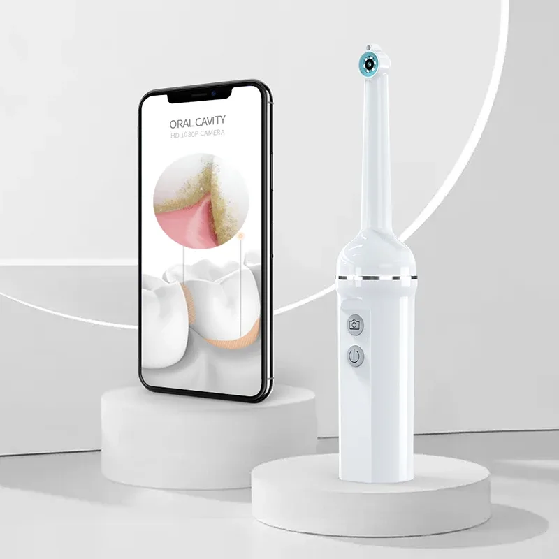 Cámara intraoral portátil WiFi, endoscopio visual inalámbrico HD con LED para inspección dental/dental, compatible con Android e iOS · Factory Direct Global 01 Store
