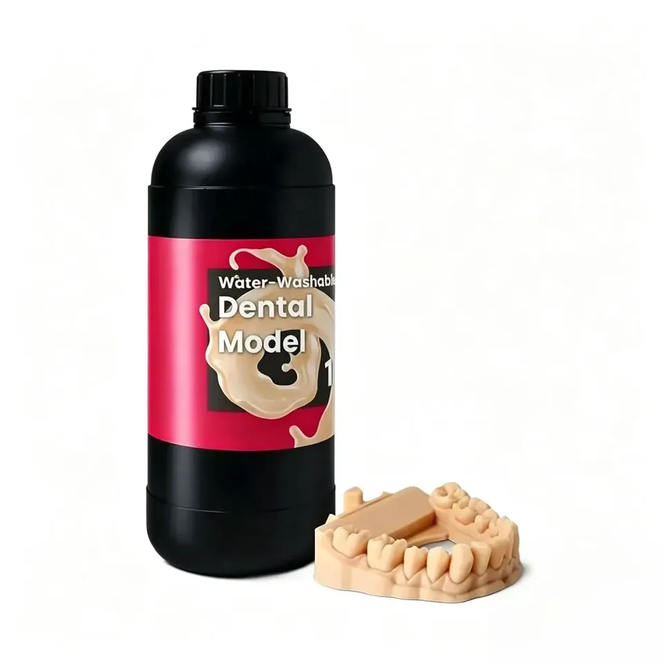 Resina para Impresora 3D Phrozen, Lavable con Agua, para Modelos Dentales, 1 kg, para Impresora 3D de Resina LCD UV 405nm · Antinsky3d Store