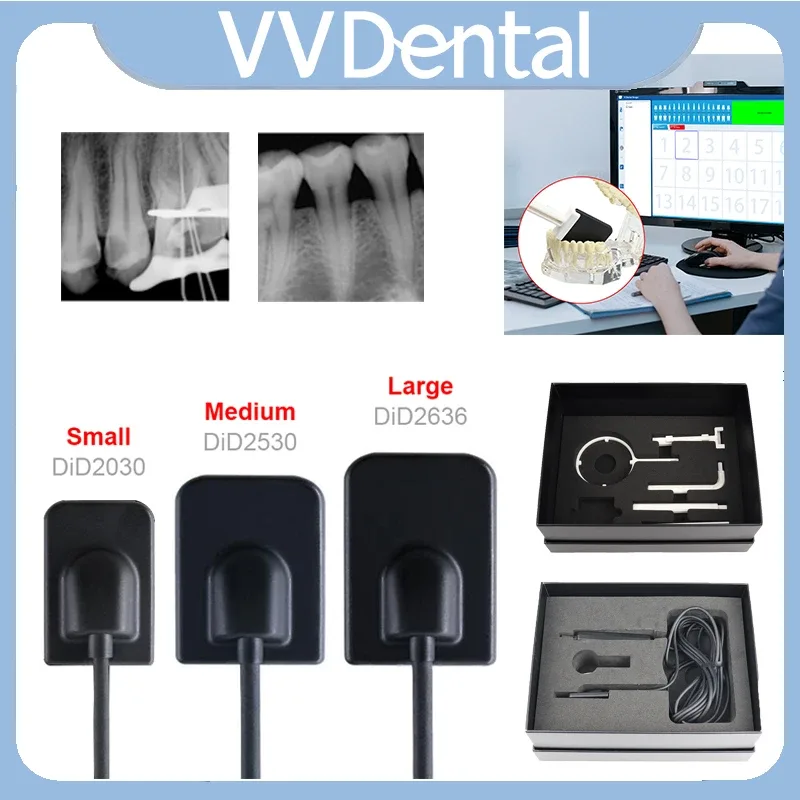 Sensor de Rayos X Digital VVDental RVG, Sistema de Imagen Intraoral de Alta Frecuencia, Imagen HD, Radiovisiógrafo USB, Sensor Oral, Herramienta de Odontología · VVDental J Store